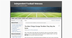 Desktop Screenshot of footballvets.org